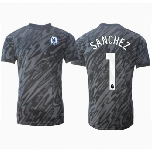Fotballdrakt Herre Chelsea Robert Sanchez #1 Keeper Bortedrakt 2024-25 Kortermet